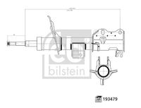 BREMSI SA0671 - Lado de montaje: Eje trasero<br>Sistema de amortiguadores: Monotubo<br>Tipo de amortiguador: Presión de gas<br>Tipo de sujeción de amortiguador: Anillo superior<br>Tipo de sujeción de amortiguador: Anillo inferior<br>Longitud 1 [mm]: 40<br>Tipo de amortiguador: Amortiguador telescópico<br>