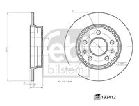 FEBI BILSTEIN 108405 - Disco de freno