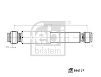 BREMSI SA0671 - Lado de montaje: Eje trasero<br>Sistema de amortiguadores: Monotubo<br>Tipo de amortiguador: Presión de gas<br>Tipo de sujeción de amortiguador: Anillo superior<br>Tipo de sujeción de amortiguador: Anillo inferior<br>Longitud 1 [mm]: 40<br>Tipo de amortiguador: Amortiguador telescópico<br>