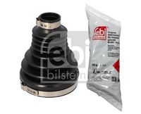 FEBI BILSTEIN 172651 - Lado de montaje: lado de engranaje<br>Lado de montaje: eje delantero, ambos lados<br>Altura [mm]: 86<br>Peso [kg]: 0,2<br>Material: Caucho<br>Tipo de articulación: Junta trípode<br>peso [g]: 200<br>Diám. int. 1 [mm]: 21<br>Diám. int. 2[mm]: 65<br>