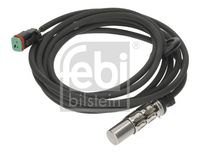 FEBI BILSTEIN 174327 - Número de conexiones: 2<br>Resistencia [Ohm]: 1185<br>Lado de montaje: Eje delantero, izquierda<br>Lado de montaje: Eje delantero, derecha<br>Longitud de cable [mm]: 1420<br>Peso [kg]: 0,103<br>Artículo complementario/Información complementaria: con grasa<br>Artículo complementario/Información complementaria: con casquillo<br>