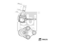 DELPHI HDF296 - Filtro combustible