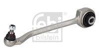 FEBI BILSTEIN 21441 - Referencia artículo par: 21439<br>Material: Aluminio<br>Tipo de dirección: Brazo oscilante transversal<br>Lado de montaje: Eje delantero, derecha<br>Lado de montaje: debajo<br>Lado de montaje: delante<br>Peso [kg]: 1,646<br>Artículo complementario / información complementaria 2: con rótula de suspensión/carga<br>Artículo complementario / información complementaria 2: con apoyo<br>Artículo complementario/Información complementaria: con contratuerca<br>