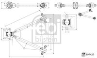 FEBI BILSTEIN 171803 - Barra oscilante, suspensión de ruedas