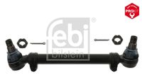 FEBI BILSTEIN 21991 - Longitud [mm]: 2783<br>Diámetro exterior [mm]: 62<br>Tamaño de rosca exterior: M24 x 1,5<br>Vehículo con dirección a la izquierda / derecha: para dirección izquierda/derecha<br>Medida cónica [mm]: 30<br>Barra / Montante: Barra de empuje<br>Diámetro de tubo [mm]: 62<br>Peso [kg]: 20,0<br>Artículo complementario/Información complementaria: con tuercas de corona y pasadores de aleta<br>Lado de montaje: de 1.ª palanca intermed. de dirección a 2.º eje de dirección<br>