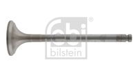 FEBI BILSTEIN 22025 - Código de motor: 8140.43N<br>Lado de montaje: Salida<br>Longitud [mm]: 121,9<br>Diámetro plato válvula [mm]: 35,8<br>Diámetro vastago válvula [mm]: 8<br>Ángulo asiento válvula [grados]: 45<br>Número de canales: 1<br>