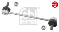 FEBI BILSTEIN 24906 - Referencia artículo par: 24906<br>Longitud [mm]: 197<br>Tamaño de rosca exterior: M10 x 1,25<br>Material: Acero<br>Barra / Montante: Barra de acomplamiento<br>Lado de montaje: Eje delantero, derecha<br>Diámetro de tubo [mm]: 9<br>Peso [kg]: 0,340<br>Artículo complementario/Información complementaria: con tuercas<br>