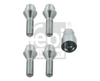 FEBI BILSTEIN 27052 - Llantas: para llantas de acero<br>Longitud [mm]: 52<br>Diámetro exterior [mm]: 21,8<br>Tamaño de rosca exterior: M12 x 1,25<br>Long. de rosca [mm]: 17<br>Calidad/Clase: 10.9<br>Ancho de llave: 19<br>Perfil cabeza tornillo/tuerca: Hexágono exterior<br>Fijación de las ruedas: Asiento cónico F<br>Long. vástago [mm]: 6<br>Material: Acero<br>Superficie: cincado<br>Long. tornillo bajo cabeza [mm]: 26<br>Lado de montaje: Eje delantero<br>Lado de montaje: Eje trasero<br>Peso [kg]: 0,092<br>