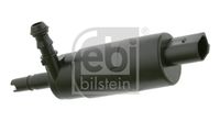 FEBI BILSTEIN 26274 - Tensión [V]: 12<br>Peso [kg]: 0,175<br>Número de conexiones: 2<br>Artículo complementario / información complementaria 2: para sistema de lavado de faros<br>Tipo de bomba: Monobomba<br>