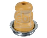 FEBI BILSTEIN 26562 - Suspensión: para vehículos con chasis reforzado<br>Número de PR: 2MK<br>Espesor [mm]: 115<br>Material: PU (poliuretano)<br>Lado de montaje: Eje trasero izquierda<br>Lado de montaje: Eje trasero, derecha<br>Peso [kg]: 0,400<br>