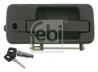 FEBI BILSTEIN 24973 - Referencia artículo par: 24973<br>Color: negro<br>Material: Plástico<br>Lado de montaje: izquierda<br>Peso [kg]: 0,784<br>Sistema de cierre: con cilindro de cierre<br>Sistema de cierre: con dos llaves<br>