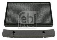 FEBI BILSTEIN 26678 - Tipo de filtro: Filtro de carbón activado<br>Longitud [mm]: 317<br>Ancho [mm]: 190<br>Altura [mm]: 45<br>