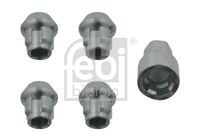 FEBI BILSTEIN 27058 - Llantas: para llantas de acero<br>Espesor [mm]: 16<br>Diámetro exterior [mm]: 21<br>Tamaño de rosca interior: M12 x 1,25<br>Calidad/Clase: 6<br>Ancho de llave: 21<br>Perfil cabeza tornillo/tuerca: Hexágono exterior<br>Fijación de las ruedas: Asiento cónico F<br>Material: Acero<br>Superficie: cincado<br>Lado de montaje: Eje delantero<br>Lado de montaje: Eje trasero<br>Peso [kg]: 0,021<br>