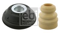 FEBI BILSTEIN 28406 - Diámetro interior [mm]: 12<br>Altura [mm]: 56<br>Diámetro exterior [mm]: 114<br>Material: Caucho/metal<br>Lado de montaje: Eje delantero, derecha<br>Lado de montaje: Eje delantero, izquierda<br>Peso [kg]: 0,55<br>Artículo complementario / información complementaria 2: con rodamiento de bolas<br>