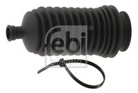 FEBI BILSTEIN 29650 - Equipamiento de vehículo: para vehículos con dirección asistida<br>Longitud [mm]: 172<br>Material: Termoplástico<br>Artículo complementario / información complementaria 2: con abrazaderas<br>Lado de montaje: Eje delantero, izquierda<br>Lado de montaje: Eje delantero, derecha<br>Diám. int. 1 [mm]: 13<br>Diám. int. 2[mm]: 55<br>Peso [kg]: 0,078<br>