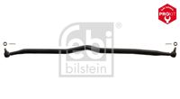 FEBI BILSTEIN 28684 - Longitud [mm]: 495<br>Diámetro exterior [mm]: 40<br>Tamaño de rosca interior: M30 x 1,5 RHT<br>Tamaño de rosca interior: M30 x 1,5 LHT<br>Tamaño de rosca exterior: M24 x 1,5<br>Vehículo con dirección a la izquierda / derecha: para dirección izquierda/derecha<br>Medida cónica [mm]: 30<br>Barra / Montante: Barra de empuje<br>Diámetro de tubo [mm]: 40<br>Peso [kg]: 5,72<br>Artículo complementario/Información complementaria: con tuercas de corona y pasadores de aleta<br>Lado de montaje: de 2.ª palanca intermedia de dirección a eje trasero<br>