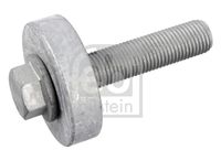 FEBI BILSTEIN 30153 - Diámetro exterior [mm]: 48<br>Tamaño de rosca exterior: M12 x 1,25<br>Ancho de llave: 18<br>Perfil cabeza tornillo/tuerca: Hexágono exterior<br>Long. tornillo bajo cabeza [mm]: 49<br>Peso [kg]: 0,178<br>Modelo de tornillo/tuerca: con arandela de empuje<br>