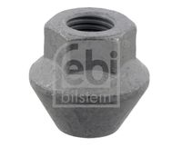 FEBI BILSTEIN 30249 - Llantas: para llantas de metal ligero<br>Llantas: para llantas de acero<br>Espesor [mm]: 31<br>Diámetro exterior [mm]: 28<br>Tamaño de rosca interior: M12 x 1,5<br>Calidad/Clase: 10<br>Ancho de llave: 19<br>Perfil cabeza tornillo/tuerca: Hexágono exterior<br>Fijación de las ruedas: Asiento cónico F<br>Material: Acero<br>Superficie: cromado<br>Artículo complementario / información complementaria 2: con tapa<br>Lado de montaje: Eje trasero<br>Lado de montaje: Eje delantero<br>Peso [kg]: 0,060<br>