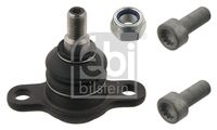 FEBI BILSTEIN 30858 - Código de motor: CXHA<br>Código de motor: CXFA<br>para veh. con peso total permitido [t]: 2,6<br>para veh. con peso total permitido [t]: 2,8<br>para veh. con peso total permitido [t]: 3,0<br>Diámetro del orificio de fijación del buje [mm]: 41,5<br>Tamaño de rosca exterior: M14 x 1,5<br>Medida cónica 2 [mm]: 21<br>Medida cónica 1 [mm]: 18<br>Diám. de puntos de sujeción [mm]: 13<br>Tipo de dirección: para brazo oscilante transversal<br>Lado de montaje: Eje delantero, izquierda<br>Lado de montaje: debajo<br>Lado de montaje: Eje delantero, derecha<br>Peso [kg]: 0,449<br>Artículo complementario/Información complementaria: con contratuerca<br>