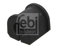 FEBI BILSTEIN 31067 - Diámetro de estabilizador [mm]: 24<br>Longitud [mm]: 43,5<br>Ancho [mm]: 42<br>Espesor [mm]: 43<br>Diámetro interior [mm]: 22<br>Material: Caucho<br>Lado de montaje: Eje delantero<br>Peso [kg]: 0,05<br>