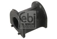 FEBI BILSTEIN 31346 - Código de motor: CXEB<br>Diámetro de estabilizador [mm]: 24<br>Diámetro interior [mm]: 23<br>Diámetro exterior [mm]: 27<br>Lado de montaje: Eje trasero<br>Lado de montaje: exterior<br>Peso [kg]: 0,054<br>