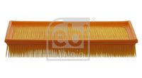 FEBI BILSTEIN 31434 - Longitud [mm]: 338<br>Ancho [mm]: 143<br>Altura [mm]: 48<br>Peso [kg]: 0,29<br>Forma: rectangular<br>Tipo de filtro: Cartucho filtrante<br>