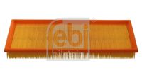 FEBI BILSTEIN 31435 - Longitud [mm]: 398<br>Ancho [mm]: 150<br>Altura [mm]: 41<br>Peso [kg]: 0,28<br>Forma: rectangular<br>Tipo de filtro: Cartucho filtrante<br>