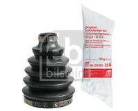 FEBI BILSTEIN 31488 - año construcción desde: 04/2013<br>Norma de emisiones: Euro 4<br>año construcción desde: 04/2013<br>Norma de emisiones: Euro 5<br>Norma de emisiones: Euro 6<br>Tipo de articulación: Junta homocinética a bolas<br>Longitud [mm]: 109<br>Material: Elastéros poliestéricos, termoplásticos<br>Lado de montaje: lado de engranaje<br>Lado de montaje: Eje delantero, izquierda<br>Lado de montaje: Eje delantero, derecha<br>Diám. int. 1 [mm]: 24,6<br>Peso [kg]: 0,180<br>Diám. int. 2[mm]: 83,8<br>