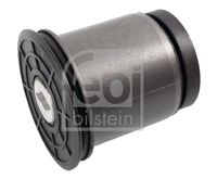 FEBI BILSTEIN 31694 - Número de PR: 0N2<br>para número de PR combinado: 0N7+UB9<br>Espesor [mm]: 90<br>Diámetro interior [mm]: 12<br>Diámetro exterior [mm]: 72<br>Material: Caucho/metal<br>Lado de montaje: Eje trasero izquierda<br>Lado de montaje: Eje trasero, derecha<br>Tipo de cojinetes: Rodamiento de caucho-metal<br>Peso [kg]: 0,31<br>