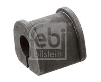 FEBI BILSTEIN 31066 - Diámetro de estabilizador [mm]: 24<br>Longitud [mm]: 43,5<br>Ancho [mm]: 42<br>Espesor [mm]: 43<br>Diámetro interior [mm]: 22<br>Material: Caucho<br>Lado de montaje: Eje delantero<br>Peso [kg]: 0,05<br>