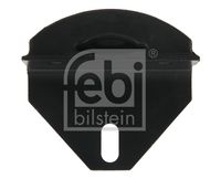 FEBI BILSTEIN 31693 - Longitud [mm]: 90<br>Ancho [mm]: 70<br>Espesor [mm]: 12,5<br>Material: Caucho<br>Lado de montaje: Eje delantero<br>Lado de montaje: Eje trasero<br>Peso [kg]: 0,184<br>