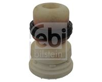 FEBI BILSTEIN 31698 - Suspensión: para vehículos con regulación eléctrica de amortiguación<br>Longitud [mm]: 64<br>Ancho [mm]: 80<br>Material: PU (poliuretano)<br>Lado de montaje: Eje delantero<br>Peso [kg]: 0,079<br>