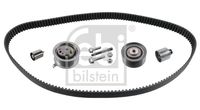 FEBI BILSTEIN 34128 - Código de motor: BMN<br>Ancho [mm]: 30<br>Número de dientes: 141<br>Superficie: revestido<br>Artículo complementario/Información complementaria: con material de montaje añadido<br>Correas: con perfil redondeado de dientes<br>Peso [kg]: 1,804<br>