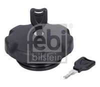 FEBI BILSTEIN 35180 - Diámetro exterior [mm]: 90,5<br>Diámetro exterior [mm]: 80<br>Color: negro<br>Peso [kg]: 0,311<br>Sistema de cierre: con dos llaves<br>Sistema de cierre: con cerradura<br>Artículo complementario/Información complementaria: con junta<br>con cerrojo: cerrable<br>