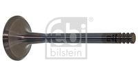 FEBI BILSTEIN 34531 - Código de motor: 1F<br>Diámetro plato válvula [mm]: 33,2<br>Diámetro vastago válvula [mm]: 8<br>Longitud [mm]: 91<br>Ángulo asiento válvula [grados]: 45<br>Material: bimetal<br>Lado de montaje: juntas de escape<br>