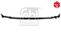 FEBI BILSTEIN 35648 - Longitud [mm]: 1640<br>Diámetro exterior [mm]: 58<br>Tamaño de rosca interior: M30 x 1,5 RHT<br>Tamaño de rosca exterior: M20 x 1,5<br>Medida cónica [mm]: 28,8<br>Barra / Montante: Barra de empuje<br>Lado de montaje: Eje delantero<br>Peso [kg]: 15,5<br>Artículo complementario / información complementaria 2: con tuerca almenada rebajada<br>