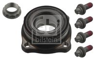 FEBI BILSTEIN 36751 - Diámetro interior [mm]: 49<br>Diámetro exterior [mm]: 95<br>Número de orificios: 4<br>Tipo de cojinete: Rodamiento a bolas de contacto angular<br>Lado de montaje: Eje trasero izquierda<br>Lado de montaje: Eje trasero, derecha<br>Peso [kg]: 1,72<br>