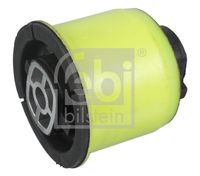 FEBI BILSTEIN 36801 - Lado de montaje: eje trasero ambos lados<br>Longitud [mm]: 82,5<br>Peso [kg]: 0,29<br>Color: amarillo<br>Material: Caucho/metal<br>Diámetro interior [mm]: 12,2<br>Diámetro exterior [mm]: 72,0<br>Diámetro exterior [mm]: 82,5<br>Tipo de cojinetes: Rodamiento de caucho-metal<br>Cantidad: 1<br>