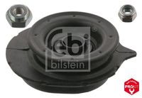 FEBI BILSTEIN 37584 - Longitud [mm]: 132<br>Ancho [mm]: 102<br>Altura [mm]: 45<br>Diámetro interior [mm]: 12<br>Diámetro exterior [mm]: 90<br>Material: Caucho/metal<br>Lado de montaje: Eje delantero<br>Peso [kg]: 0,480<br>Artículo complementario / información complementaria 2: con rodamiento de bolas<br>