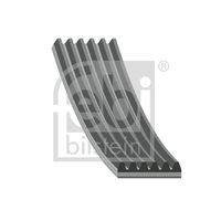 FEBI BILSTEIN 37533 - Longitud [mm]: 576<br>Material: EPDM (Ethylen-Propylen-Dien-Caucho)<br>Propiedad química: elástico<br>Número de nervaduras: 3<br>Peso [kg]: 0,026<br>