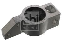 FEBI BILSTEIN 38662 - Suspensión: para vehículos con chasis reforzado<br>Ancho [mm]: 170<br>Espesor [mm]: 52<br>Diámetro interior [mm]: 19<br>Diámetro exterior [mm]: 63<br>Material: Caucho/metal<br>Lado de montaje: Eje delantero, izquierda<br>Lado de montaje: debajo<br>Lado de montaje: posterior<br>Lado de montaje: Eje delantero, derecha<br>Peso [kg]: 0,11<br>