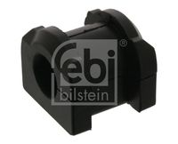 FEBI BILSTEIN 39166 - año construcción desde: 07/2012<br>Longitud [mm]: 43<br>Ancho [mm]: 44<br>Espesor [mm]: 43<br>Diámetro interior [mm]: 16<br>Material: Caucho<br>Lado de montaje: Eje trasero izquierda<br>Lado de montaje: Eje trasero, derecha<br>Peso [kg]: 0,054<br>