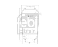 FEBI BILSTEIN 35879 - Fuelle, suspensión neumática