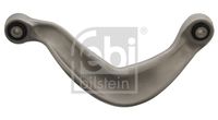 FEBI BILSTEIN 39353 - año construcción hasta: 10/2010<br>Vehículo especial: no para vehículos blindados<br>Referencia artículo par: 39081<br>Material: Aluminio<br>Tipo de dirección: Brazo oscilante transversal<br>Lado de montaje: Eje trasero, derecha<br>Lado de montaje: debajo<br>Peso [kg]: 0,500<br>Artículo complementario/Información complementaria: con rodamientos con goma<br>