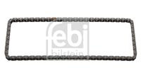 FEBI BILSTEIN 40813 - Modelo cadena: Dúplex<br>Número de eslabones: 82<br>Modelo cadena: cadena cerrada<br>Peso [kg]: 0,597<br>Artículo complementario / información complementaria 2: se requiere herramiente especial para montaje<br>