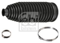 FEBI BILSTEIN 39833 - Equipamiento de vehículo: para vehículos sin dirección eléctrica asistida<br>Longitud [mm]: 195<br>Material: Termoplástico<br>Artículo complementario / información complementaria 2: con abrazaderas<br>Lado de montaje: Eje delantero, izquierda<br>Lado de montaje: Eje delantero, derecha<br>Diám. int. 1 [mm]: 16<br>Peso [kg]: 0,052<br>Diám. int. 2[mm]: 52<br>