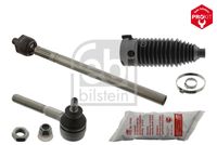 FEBI BILSTEIN 38998 - Equipamiento de vehículo: para vehículos con dirección asistida<br>Referencia artículo par: 38998<br>Artículo complementario/Información complementaria: con grasa<br>Artículo complementario / información complementaria 2: con abrazaderas<br>Lado de montaje: Eje delantero, izquierda<br>Peso [kg]: 1,077<br>Artículo complementario / información complementaria 2: con manguito dirección<br>