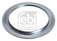 FEBI BILSTEIN 39369 - Diámetro interior [mm]: 176<br>Diámetro exterior [mm]: 188<br>Número de dientes, anillo ABS: 100<br>Material: Acero<br>Lado de montaje: Eje trasero izquierda<br>Lado de montaje: Eje trasero, derecha<br>Peso [kg]: 1,9<br>