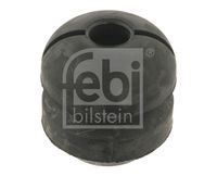 FEBI BILSTEIN 39437 - Longitud [mm]: 140<br>Ancho [mm]: 85,5<br>Material: Caucho/metal<br>Lado de montaje: Eje delantero<br>Peso [kg]: 0,296<br>