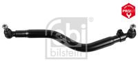 FEBI BILSTEIN 39599 - Longitud [mm]: 825<br>Ancho [mm]: 40<br>Espesor [mm]: 116<br>Tamaño de rosca interior: M30 x 1,5<br>Tamaño de rosca exterior: M24 x 1,5<br>Tipo de rosca: con rosca derecha<br>Medida cónica [mm]: 30<br>Barra / Montante: Barra de empuje<br>Lado de montaje: Eje delantero<br>Diámetro de tubo [mm]: 60<br>Peso [kg]: 11,0<br>Artículo complementario/Información complementaria: con tuercas<br>